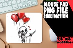 Watercolor Halloween Mouse Pad PNG Product Image 1