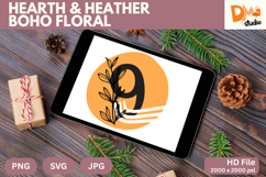 Hearth &amp; Heather Boho Floral Monogram Product Image 1