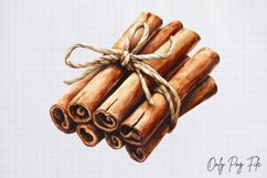 Watercolour Rustic Christmas Clipart PNG Product Image 1