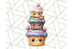Princess Tea Party PNG Clipart with Teacups &amp; Fancy Treats Product Image 4