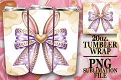 JOYFUL ESCAPES 20oz TUMBLER WRAP, Easter Bow Product Image 1
