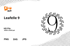 Leafelle Monogram Product Image 1