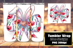 Beautifully Designed 20oz Tumbler , Easter Bunny Product Image 1