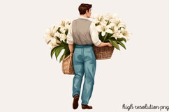 Risen Easter Clipart PNG Product Image 1