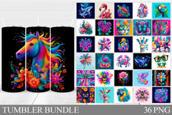 Tumbler Sublimation Bundle. Summer Tumbler Design Product Image 1