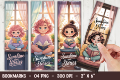 Story Girl Bookmark Sublimation Product Image 1