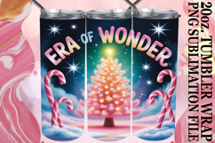 Enchanted reflections 20oz tumbler wrap, Holiday Product Image 1