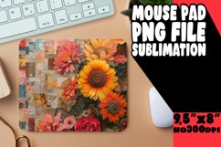 Whimsical Flower Pattern Sublimation Product Image 1