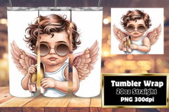 Unique 20oz Gift Tumbler Template , Cupid Product Image 1