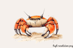 Watercolor Coastal Clipart PNG Product Image 1