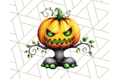 Halloween Monster Clipart PNG, Cute Spooky Characters Product Image 4