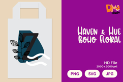 Haven &amp; Hue Boho Floral Monogram Product Image 1