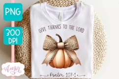 Christian fall shirt sublimation PNG | Thanksgiving shirt Product Image 2