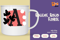 Boheme Boho Floral Monogram Product Image 1