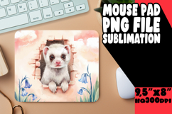 JOYFUL DESK PAD SUBLIMATION ART, Animals In Wall Product Image 1