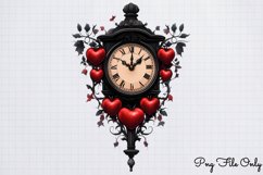 Gothic Christmas Sublimation clipart PNG Product Image 1