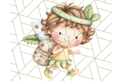 Whimsical Fairy Village Clipart PNG for Kids, Fairytales Png Product Image 4