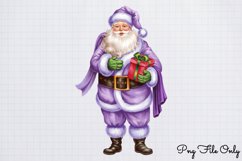 Purple Christmas Sublimation Clipart PNG Product Image 1