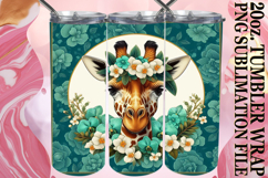 Bright Nights 20oz tumbler wrap, Giraffe Product Image 1
