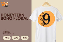 Honeyfern Boho Floral Monogram Product Image 1