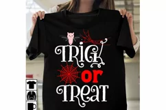 Trick or Treat Sublimation PNG Design,Trick or Treat SVG Product Image 2