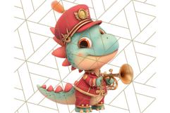 Dinosaur Costume Clipart, Cute Dinos in Halloween Outfits Product Image 4