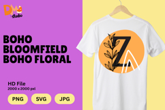 Boho Bloomfield Boho Floral Monogram Product Image 1