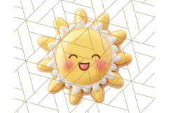 Summer Iced Cookie Clipart PNG, Cute Tropical Cookies Product Image 4