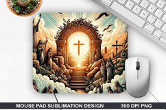 Mouse Pad Sublimation, Easter Mouse Pad PNG Design Product Image 1