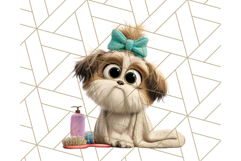 Pet Shop Clipart, Cute Big Eyed Animals, Kawaii Pets PNG Product Image 4