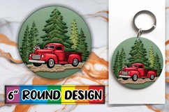 Seasonal 3D Embroidered Ornament Craft Product Image 1
