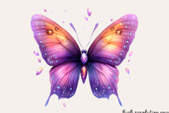 Gilter Butterfly Sublimation Bundle PNG Product Image 5