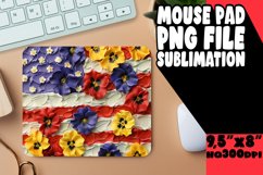 3D Stars and Stripes Sublimation Pad Product Image 1