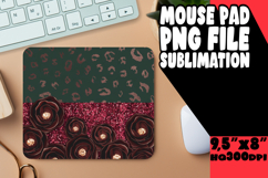 BRIGHT DESK MAT SUBLIMATION MAGIC, Leopard Print Product Image 1