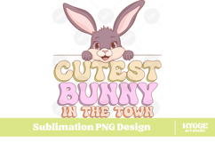 Easter Sublimation PNG Bundle Bunny Chick Farm Hip Hop Joy Product Image 9