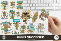 Summer Signs Stickers Product Image 1