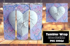 3D Love on Wall Tumbler Product Image 1