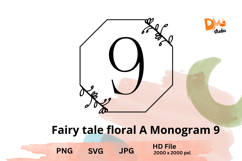 Fairy Tale Floral Monogram Product Image 1