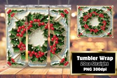 FRESH 20oz Tumbler Template , 3D Xmas Product Image 1