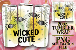 Gentle Breezes 20oz tumbler wrap, Halloween Product Image 1