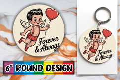 Radiant Round Car Coaster Magic, Cupid Product Image 1