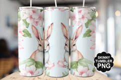 Easter Bunny Tumbler - Easter Day Tumbler PNG Design Product Image 1