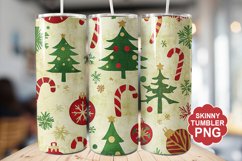 Christmas Tree Tumbler | Christmas Tumbler Wrap Product Image 1