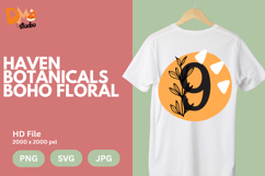Haven Botanicals Boho Floral Monogram Product Image 1