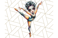 Spooky Carnival Characters Clipart PNG, Halloween Clipart Product Image 4
