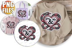 Whimsical Tote Bag Designs PNG, Valentines Product Image 1