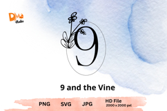 and the Vine Monogram Product Image 1