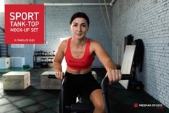 Sport Tank-Top Mock-Up Set Product Image 1