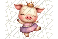 Princess Animal PNG Clipart with Crowns & Royal Accessories Product Image 4