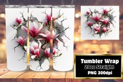 3D Valentine's Tumbler Art Product Image 1